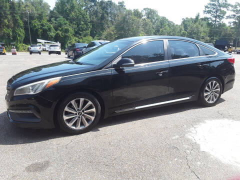2015 Hyundai Sonata for sale at WALKER MOTORS LLC & TRAILERS in Hattiesburg MS