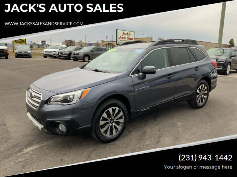 2017 Subaru Outback for sale at JACK'S AUTO SALES in Traverse City MI
