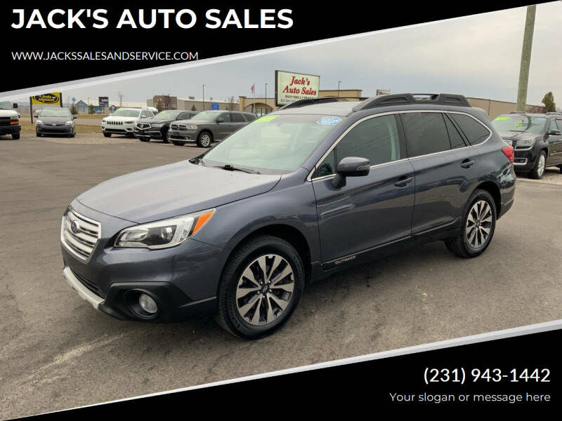 2017 Subaru Outback for sale at JACK'S AUTO SALES in Traverse City MI