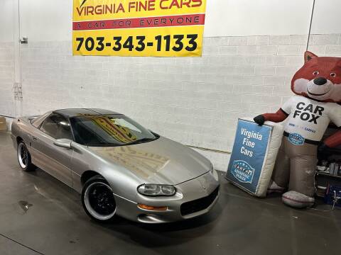 2002 Chevrolet Camaro for sale at Virginia Fine Cars in Chantilly VA