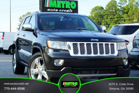 2011 Jeep Grand Cherokee for sale at Metro Auto Credit in Smyrna GA