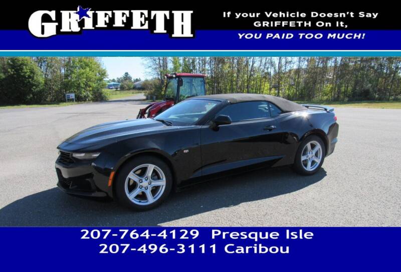 2019 Chevrolet Camaro for sale at Griffeth Ford Mitsubishi - Pre-owned in Caribou ME