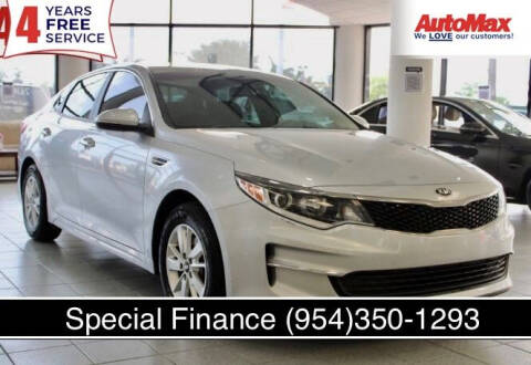 2018 Kia Optima for sale at Auto Max in Hollywood FL