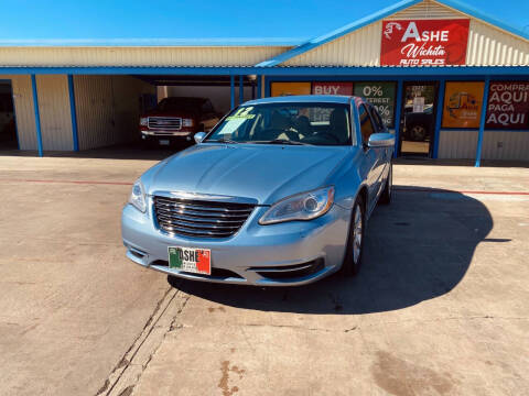 2012 Chrysler 200 for sale at ASHE AUTO SALES WICHITA FALLS TX & ASHE AUTO SALES in Dallas TX
