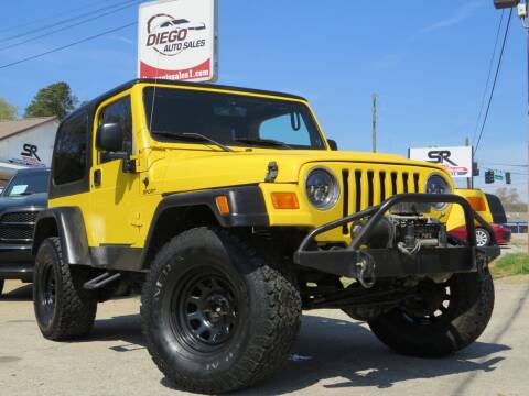 2006 Jeep Wrangler for sale at Diego Auto Sales #1 in Gainesville GA