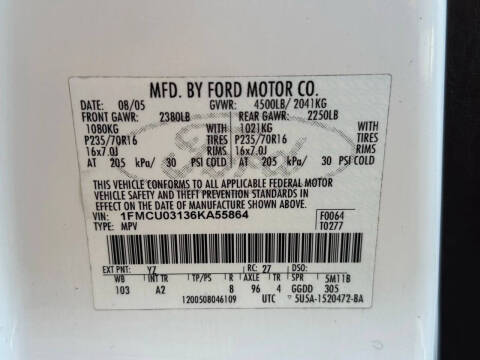 2006 Ford Escape XLT Sport