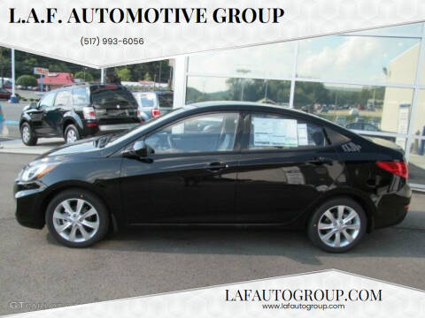2013 Hyundai Accent for sale at L.A.F. Automotive Group in Lansing MI