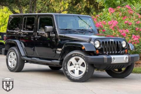 2011 Jeep Wrangler Unlimited for sale at SELECT JEEPS INC in League City TX