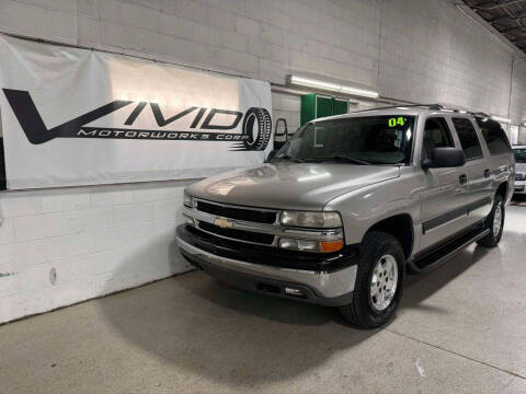 2004 Chevrolet Suburban for sale at VIVID MOTORWORKS, CORP. in Villa Park IL