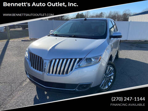 2012 Lincoln MKX for sale at Bennett's Auto Outlet, Inc. in Mayfield KY