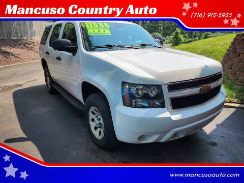 2012 Chevrolet Tahoe for sale at Mancuso Country Auto in Batavia NY