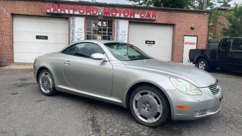 2002 Lexus SC 430 for sale at HARTFORD MOTOR CAR in Hartford CT