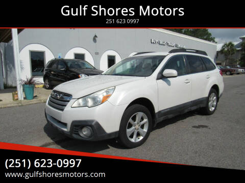 2013 Subaru Outback for sale at Gulf Shores Motors in Gulf Shores AL