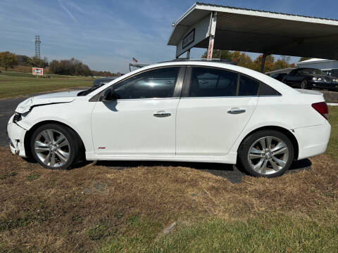 2013 Chevrolet Cruze for sale at B & W Auto in Campbellsville KY