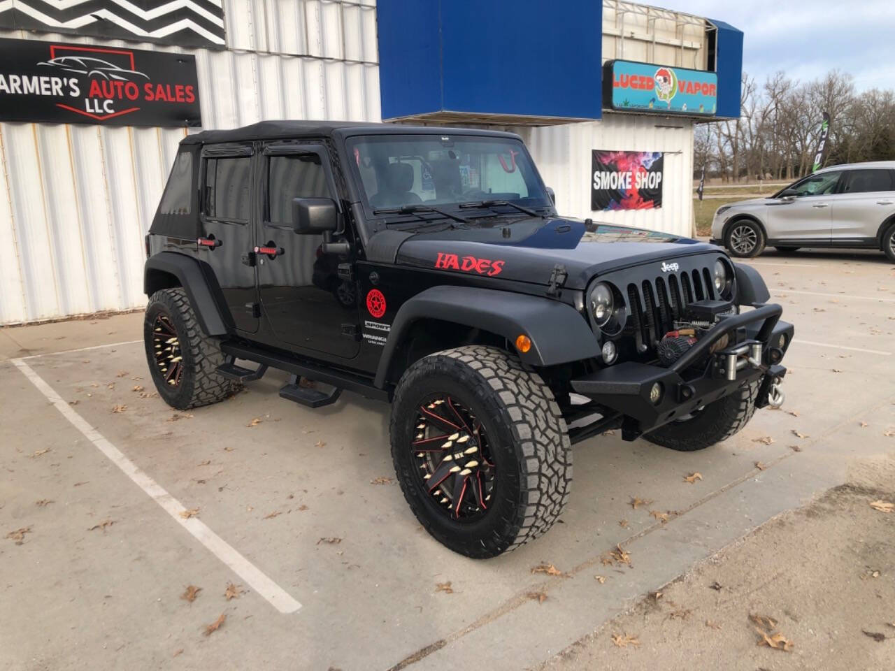 2015 Jeep Wrangler Unlimited for sale at FARMER's AUTO SALES in Seward, NE