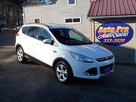 2016 Ford Escape for sale at Auto Pro Auto Sales in Lewiston ME