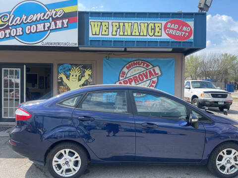 2016 Ford Fiesta for sale at Claremore Motor Company in Claremore OK