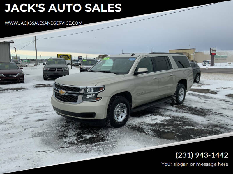 2015 Chevrolet Suburban for sale at JACK'S AUTO SALES in Traverse City MI