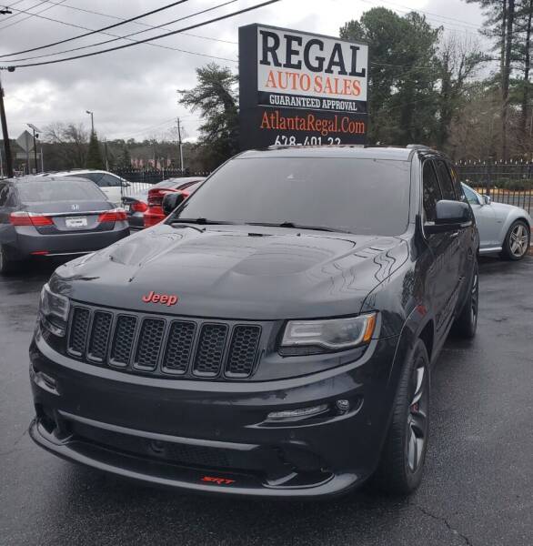 2015 Jeep Grand Cherokee for sale at Regal Auto Sales in Marietta GA