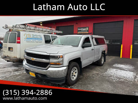 2018 Chevrolet Silverado 1500 for sale at Latham Auto LLC in Ogdensburg NY