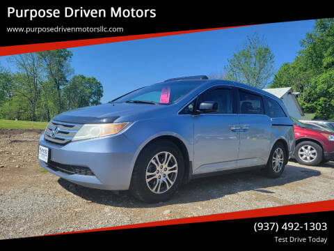 2012 Honda Odyssey for sale at Purpose Driven Motors in Sidney OH
