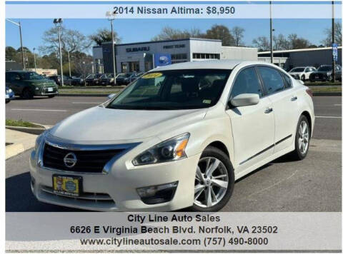 2014 Nissan Altima for sale at City Line Auto Sales in Norfolk VA