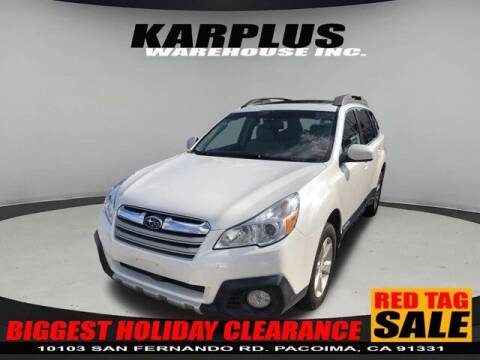 2013 Subaru Outback for sale at Karplus Warehouse in Pacoima CA