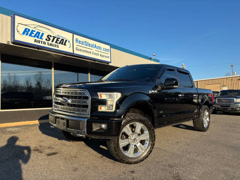 2016 Ford F-150 for sale at Real Steal Auto Sales & Repair Inc in Gastonia NC