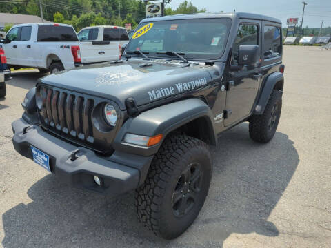 2019 Jeep Wrangler for sale at Ripley & Fletcher Pre-Owned Sales & Service in Farmington ME