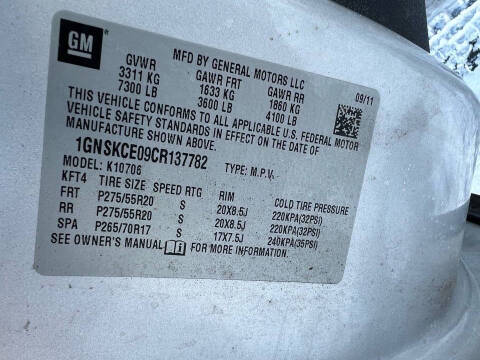 2012 Chevrolet Tahoe LTZ