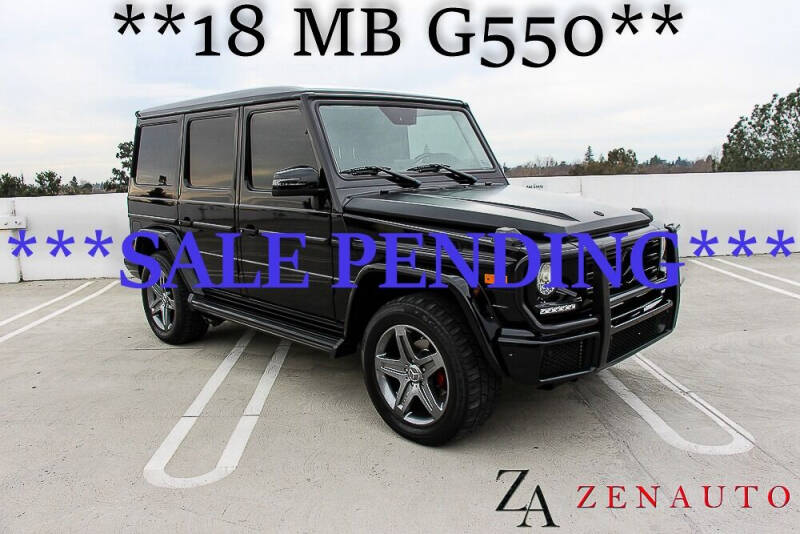 2018 Mercedes-Benz G-Class for sale at Zen Auto Sales in Sacramento CA