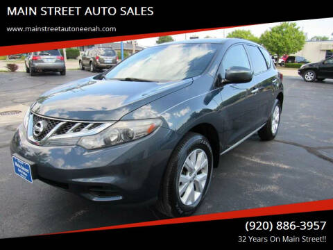 2011 Nissan Murano for sale at MAIN STREET AUTO SALES in Neenah WI