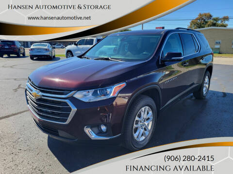 2020 Chevrolet Traverse for sale at Hansen Automotive & Storage in Escanaba MI