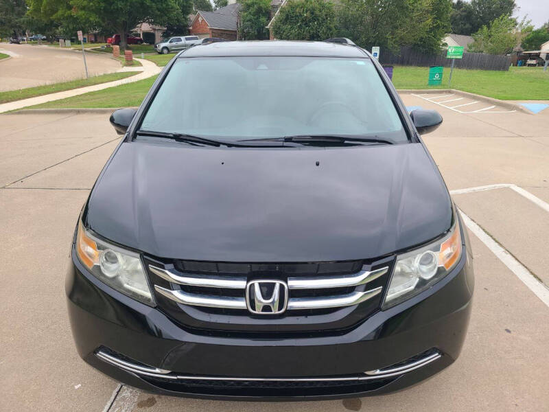 Used 2016 Honda Odyssey EX-L with VIN 5FNRL5H62GB060765 for sale in Lewisville, TX