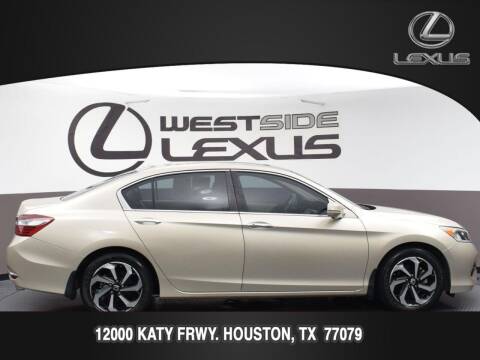 2017 Honda Accord for sale at LEXUS in Houston TX