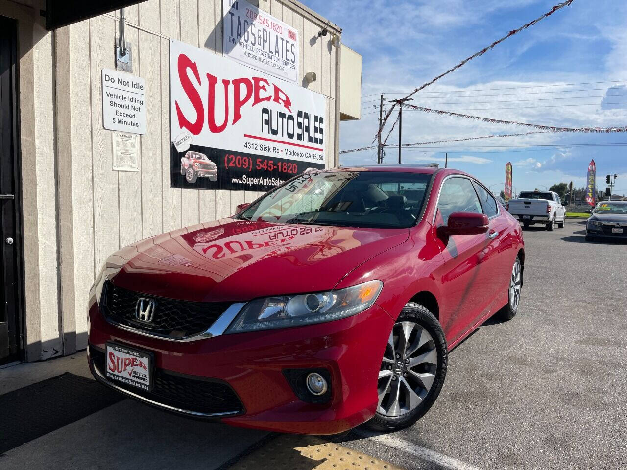 2013 Honda Accord for sale at Super Auto Sales Modesto in Modesto, CA