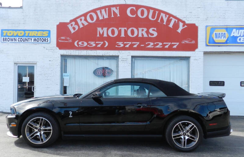 2010 Ford Shelby GT500 for sale at Brown County Motors in Russellville OH