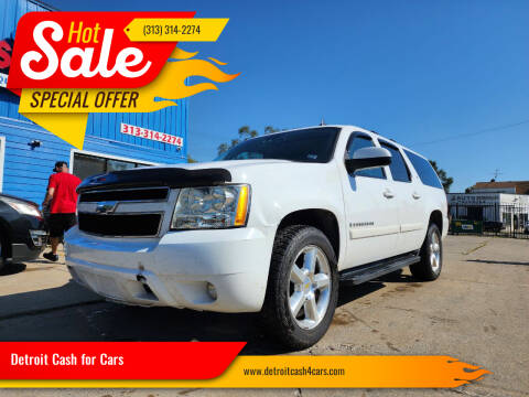 2008 Chevrolet Suburban for sale at Detroit Cash for Cars in Warren MI