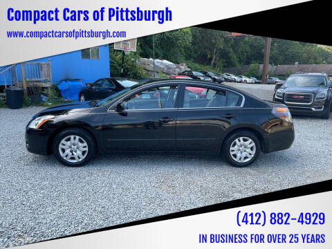 2012 Nissan Altima for sale at Compact Cars of Pittsburgh in Pittsburgh PA