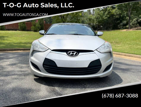 2012 Hyundai Veloster for sale at T-O-G Auto Sales, LLC. in Jonesboro GA