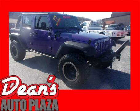2017 Jeep Wrangler Unlimited for sale at Dean's Auto Plaza in Hanover PA