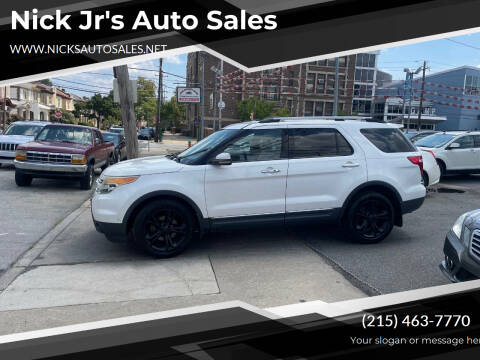 2011 Ford Explorer for sale at Nick Jr's Auto Sales in Philadelphia PA