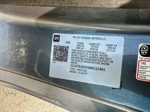 2022 Chevrolet Camaro LT