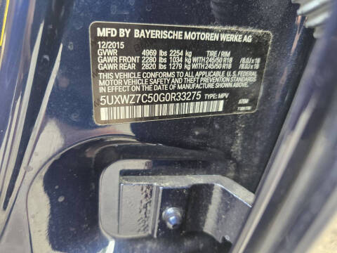 2016 BMW X3 sDrive28i