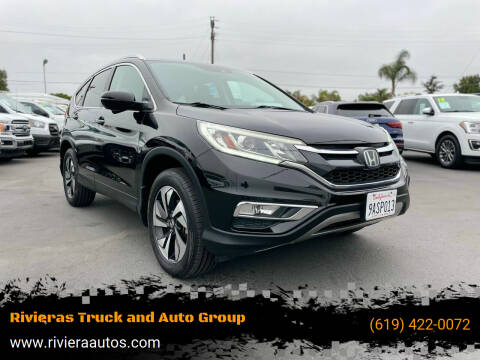 2015 Honda CR-V for sale at Rivieras Truck and Auto Group in Chula Vista CA