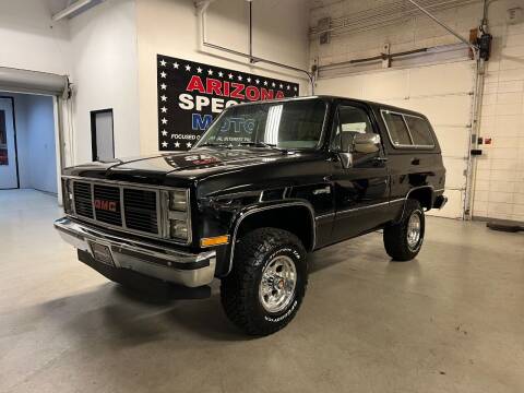 1987 GMC Jimmy for sale at Arizona Specialty Motors in Tempe AZ