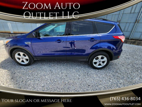 2016 Ford Escape for sale at Zoom Auto Outlet LLC in Thorntown IN