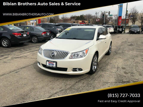 2011 Buick LaCrosse for sale at Bibian Brothers Auto Sales & Service in Joliet IL