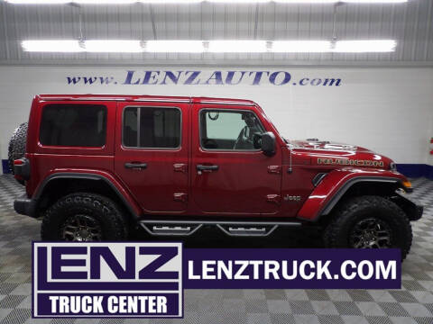 2022 Jeep Wrangler Unlimited for sale at LENZ TRUCK CENTER in Fond Du Lac WI