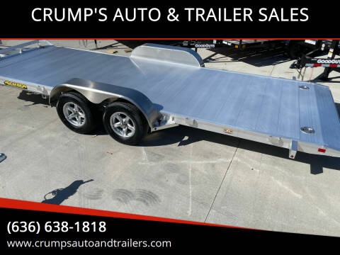 2023 Aluma 18’ Tilt Car Hauler for sale at CRUMP'S AUTO & TRAILER SALES in Crystal City MO